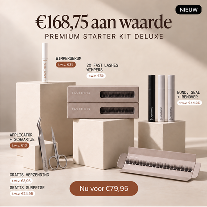 Deluxe Starter Kit | Alles voor de eerste twee maanden - Incl. Wimperserum