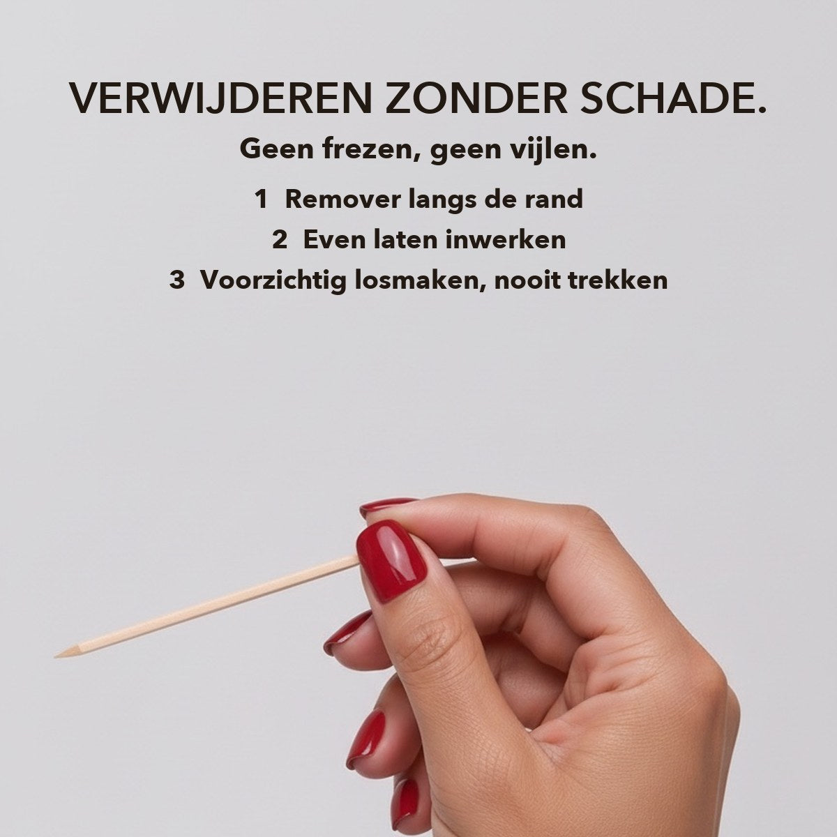 Lashthing press-on nagels - Verwijderen zonder schade