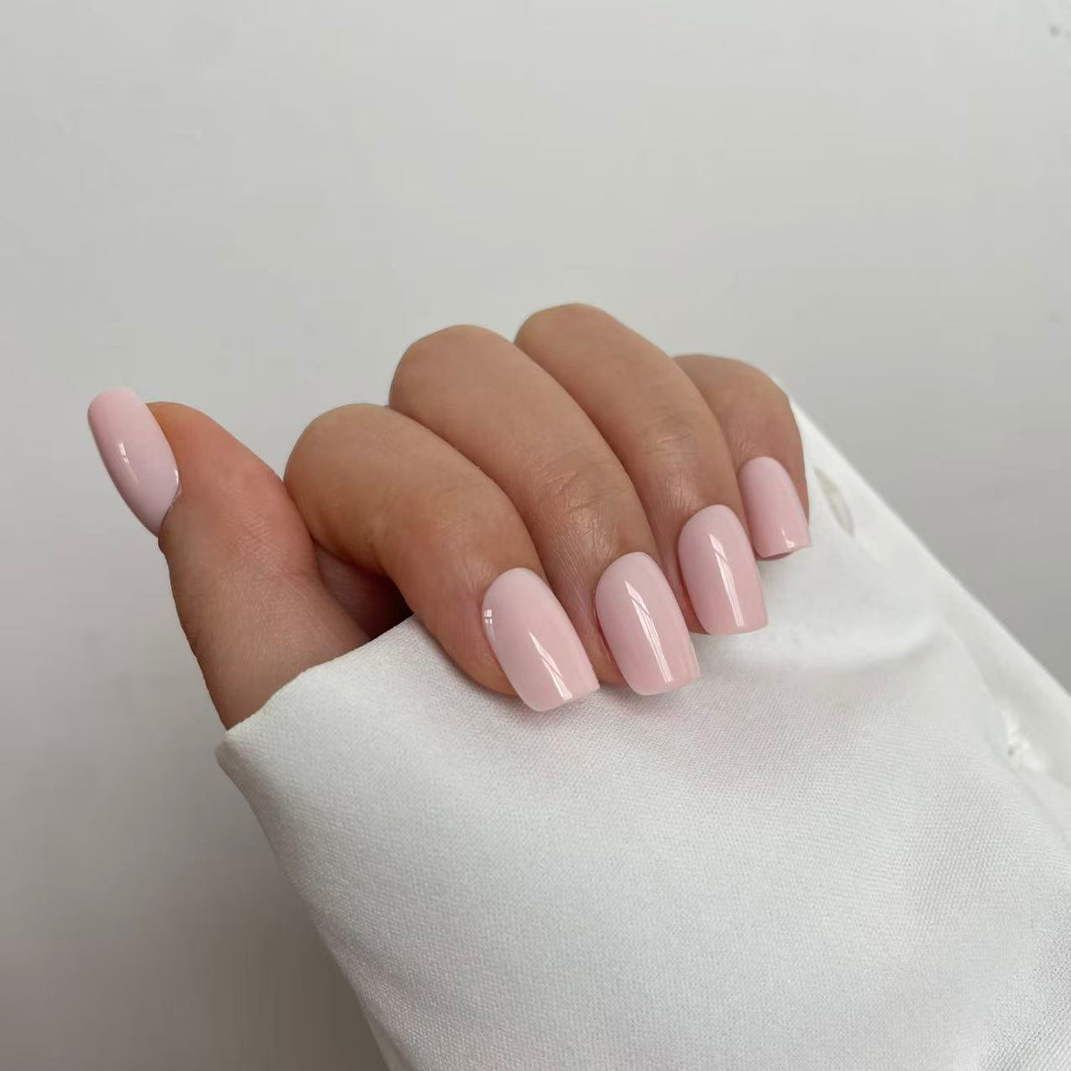 Lashthing press-on nagels Blush Babe (Short Square) - foto 2