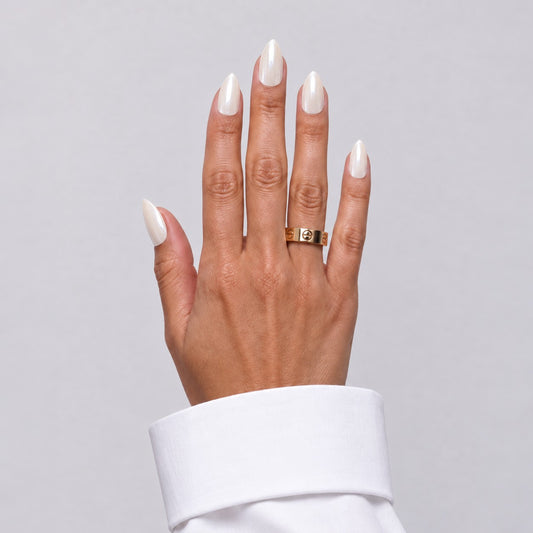 Lashthing press-on nagels Glazed Donut (XS Almond) - hoofdfoto