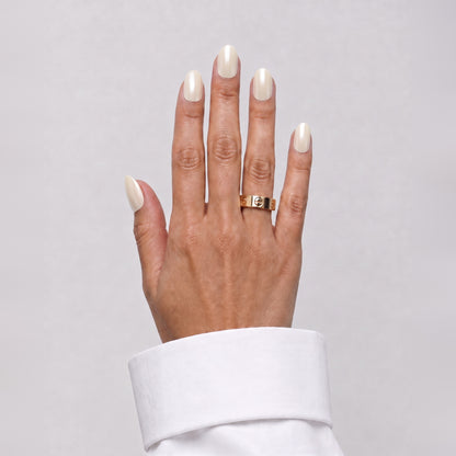 Lashthing press-on nagels Glazed Donut (XS Almond) - hoofdfoto