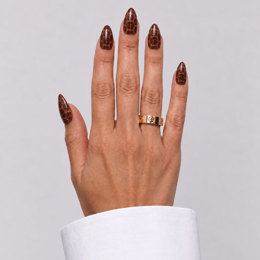 Lashthing press-on nagels Wild Muse (Short Almond) - hoofdfoto