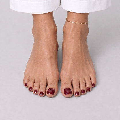 Lashthing press-on teennagels Deep Wine - hoofdfoto