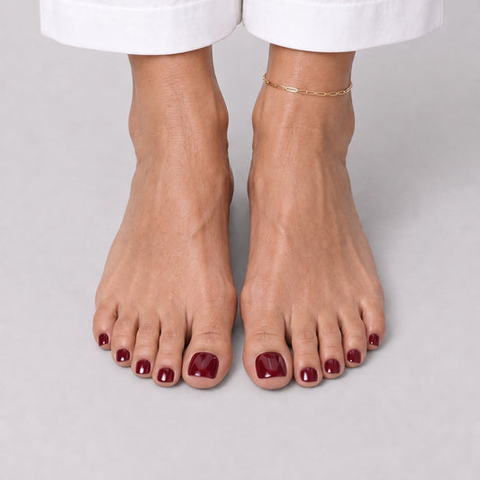Lashthing press-on teennagels Deep Wine - hoofdfoto